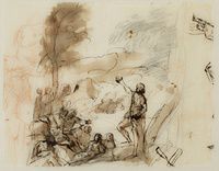 K I 075
          <br/>
          Bacchus en Ariadne
          <br/>
          <em>Mola, Pier Francesco (1612-1666)</em>